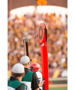 Rogers Athletic Stadium Pro Chain Set W/ Standard Poles Chain Sets & Down Markers