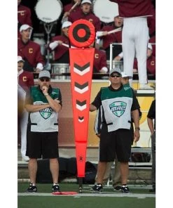 Rogers Athletic Stadium Pro Chain Set W/ Standard Poles Chain Sets & Down Markers