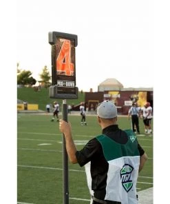 Chain Sets & Down Markers Rogers Athletic Stadium Pro Down Marker W/ Flexible Pole