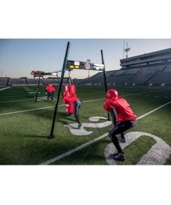 Rogers Athletic Rogers Open Field Tackle Machine W/ 80Lbs. Dummy Blocking Dummies