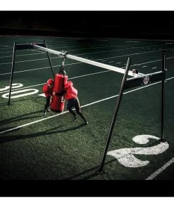Rogers Athletic Rogers Open Field Tackle Machine W/ 80Lbs. Dummy Blocking Dummies