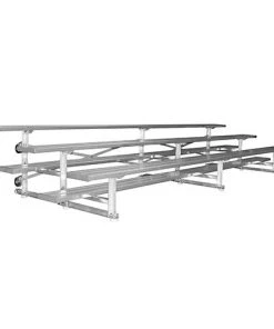 JayPro Row 7½' Tip & Roll Portable Aluminum Bleacher