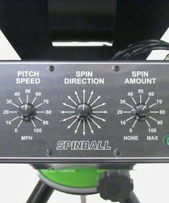 Spinball Wizard 3 Wheel Baseball Pitching Machine Baseball Pitching Machines