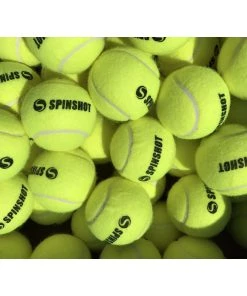Tennis Machine Accessories Spinshot Bag Of 60 Pressureless Tennis Balls