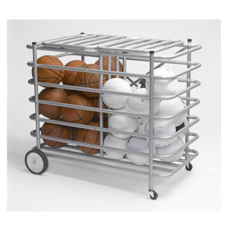 Tandem Sports Tandem Double-Sided Locking Ball Storage Cage Basketball Ball Storage Cages And Racks 3 Tandem Sports Tandem Double-Sided Locking Ball Storage Cage Basketball Ball Storage Cages And Racks