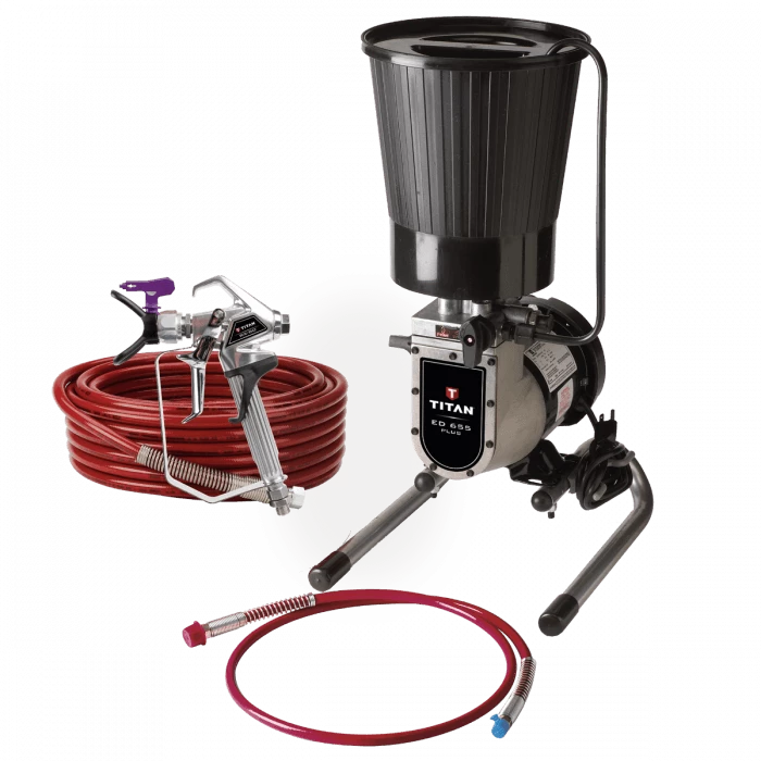 Titan ED655 Hydraulic Airless Spray 3 Titan ED655 Hydraulic Airless Spray