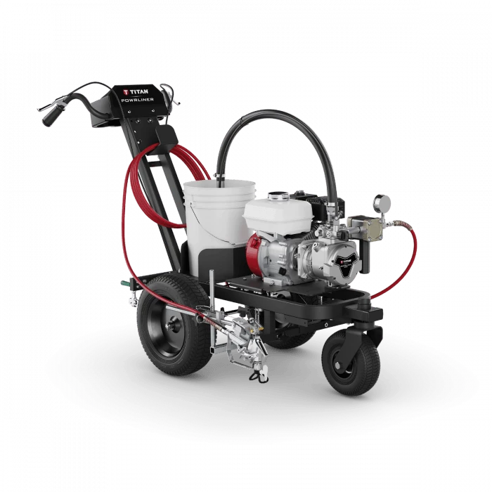 Field Line Striping Machines Titan PowrLiner™ 3500 Line Stripers Spray 3 Field Line Striping Machines Titan PowrLiner™ 3500 Line Stripers Spray