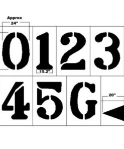 Trigon Sports 3' Football Marking Kit