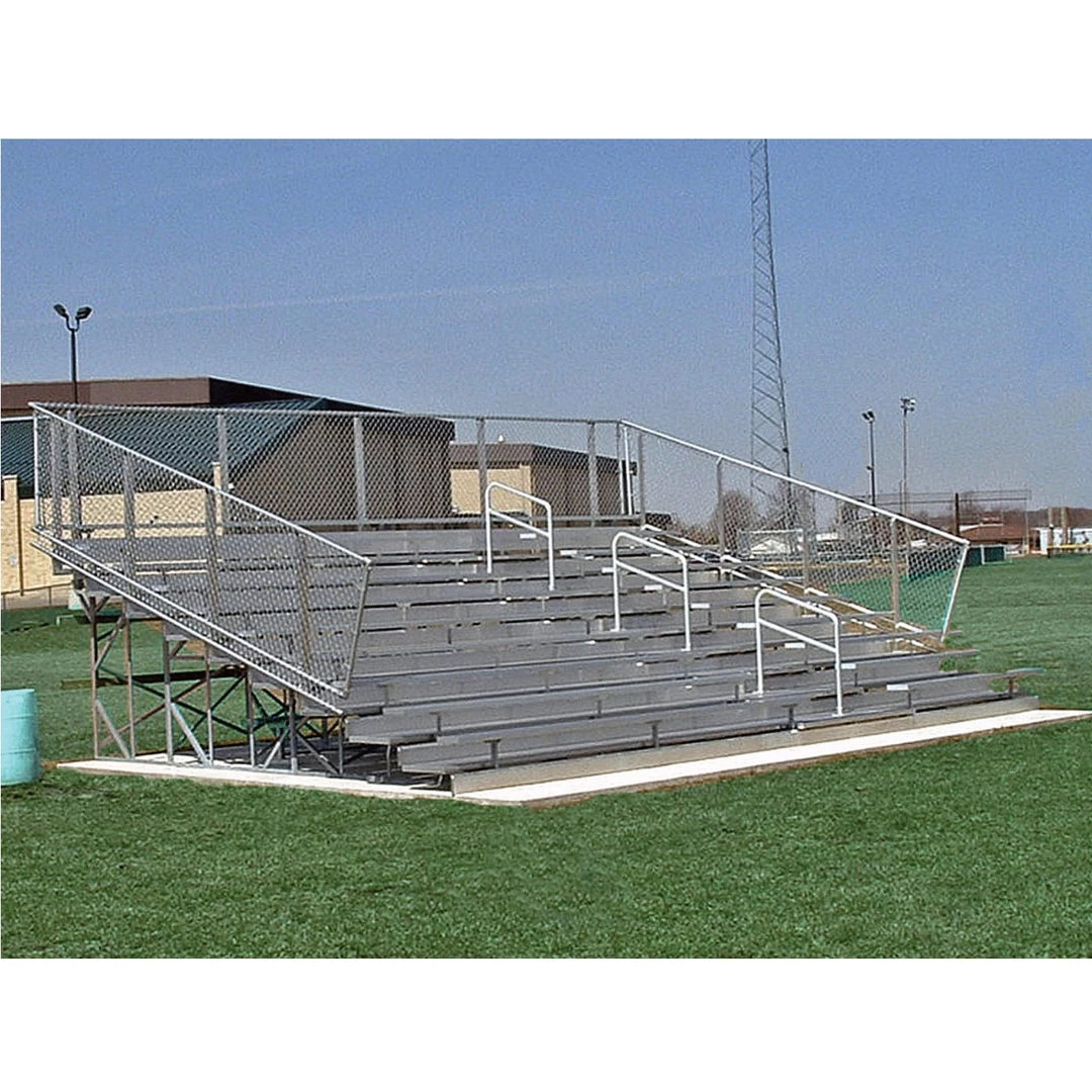 Bleachers Trigon Sports 5 Row 21' Supreme Series Bleacher 3 Bleachers Trigon Sports 5 Row 21' Supreme Series Bleacher