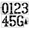 Trigon Sports 6' Football Marking Kit Field Number And Hash Mark Stencils