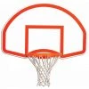 Trigon Sports Fan-Shaped Rear Mount Backboard W/ Target & Border Indoor Backboards