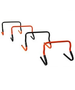 Football Training Equipment Trigon Sports Multi-Height Agility Hurdles (Set Of 4)