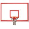 Indoor Backboards Trigon Sports Steel Rectangular Backboard W/ Target & Border