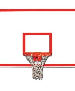 Indoor Backboards Trigon Sports Steel Rectangular Backboard W/ Target & Border