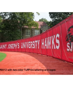 CoverSports Windscreens TuffPrint™ Custom Vinyl Banners For Baseball & Softball 5 CoverSports Windscreens TuffPrint™ Custom Vinyl Banners For Baseball & Softball