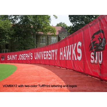 CoverSports Windscreens TuffPrint™ Custom Vinyl Banners For Baseball & Softball 4 CoverSports Windscreens TuffPrint™ Custom Vinyl Banners For Baseball & Softball