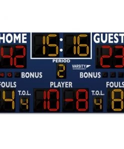 Varsity Scoreboards Model 2246 Basketball/Multisport Scoreboard