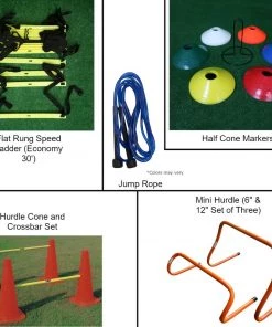 Oates Specialties Agility Training Equipment Wake Up - Warm Up Agility Bundle